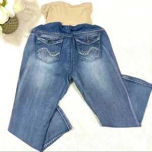Indigo Blue Secret Fit Belly Maternity Denim Jeans
